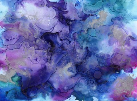 Ink swirl