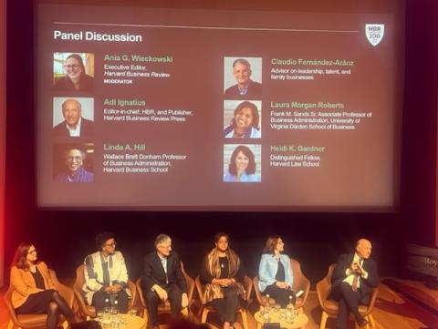 HBR 100th anniversary discussion panel