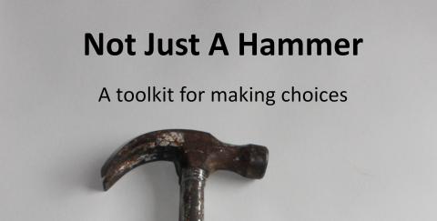 'Not just a hammer' book cover
